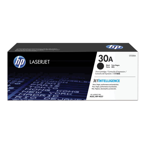 Картридж лазерный HP (CF230A) LaserJetPro M227fdw/M227sdn/M203dn/M203dw, №30A, ресурс 1600 стр., оригинальный