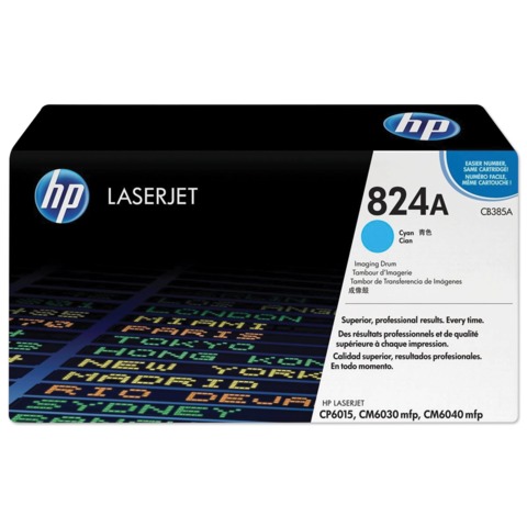 Фотобарабан HP (CB385A) ColorLaserJet CP6015/CM6030/CM6040, голубой, оригинальный, ресурс 23000 страниц