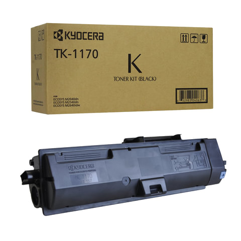 Тонер-картридж KYOCERA (TK-1170) M2040dn/M2540dn/M2640idw, ресурс 7200 стр., оригинальный, 1T02S50NL0