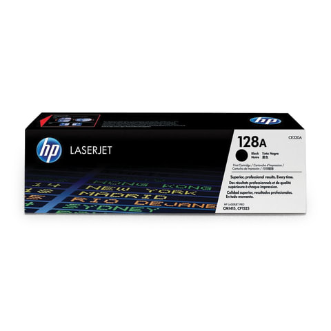 Картридж лазерный HP (CE320A) CLJ CM1415FN/FNW/CP1525N/NW, №128A, черный, оригинальный, ресурс 2000 страниц